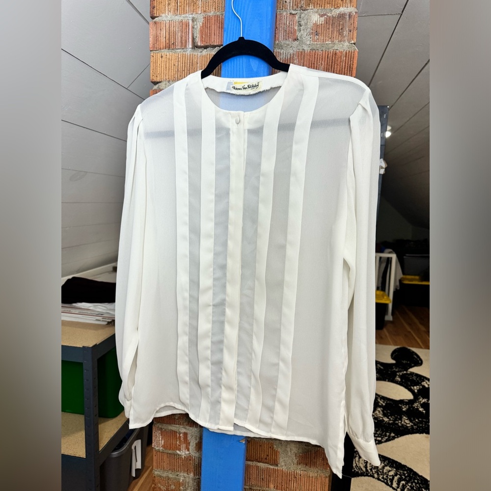Vintage Diane Von Furstenberg Blouse - Picture 3 of 6